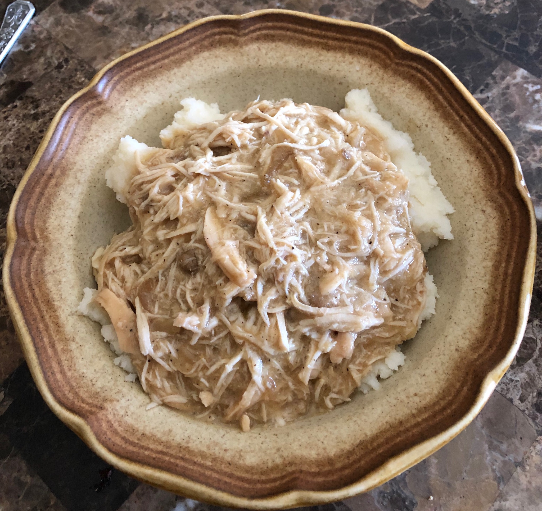 CROCK POT CHICKEN & GRAVY