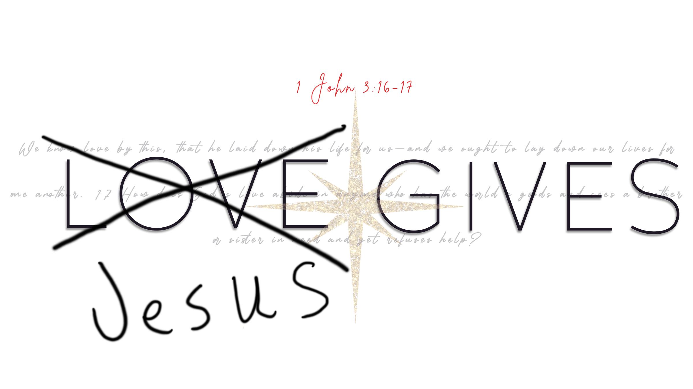 Jesus Gives – Hope – Give Hope